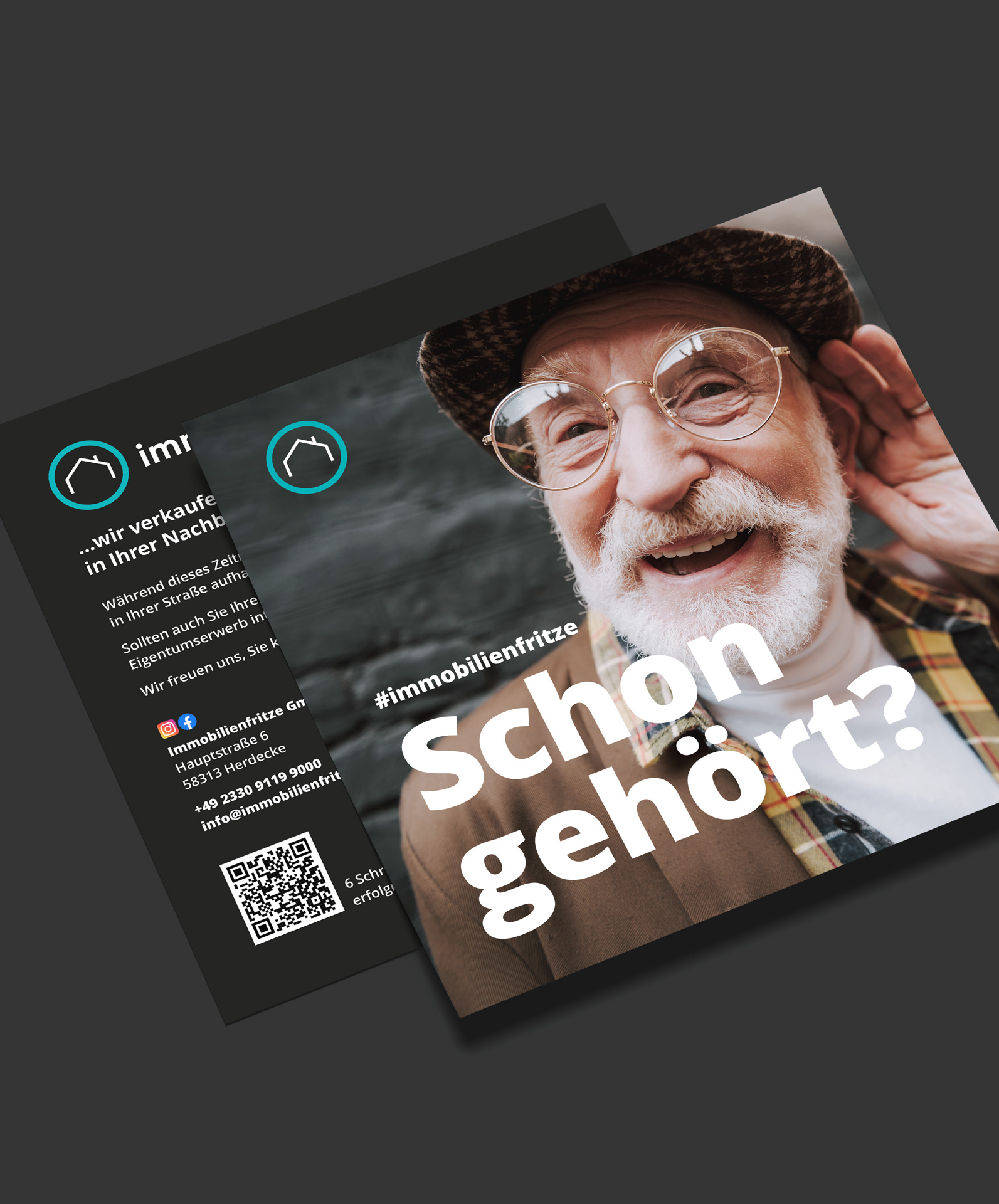 Immobilienfritze Flyer