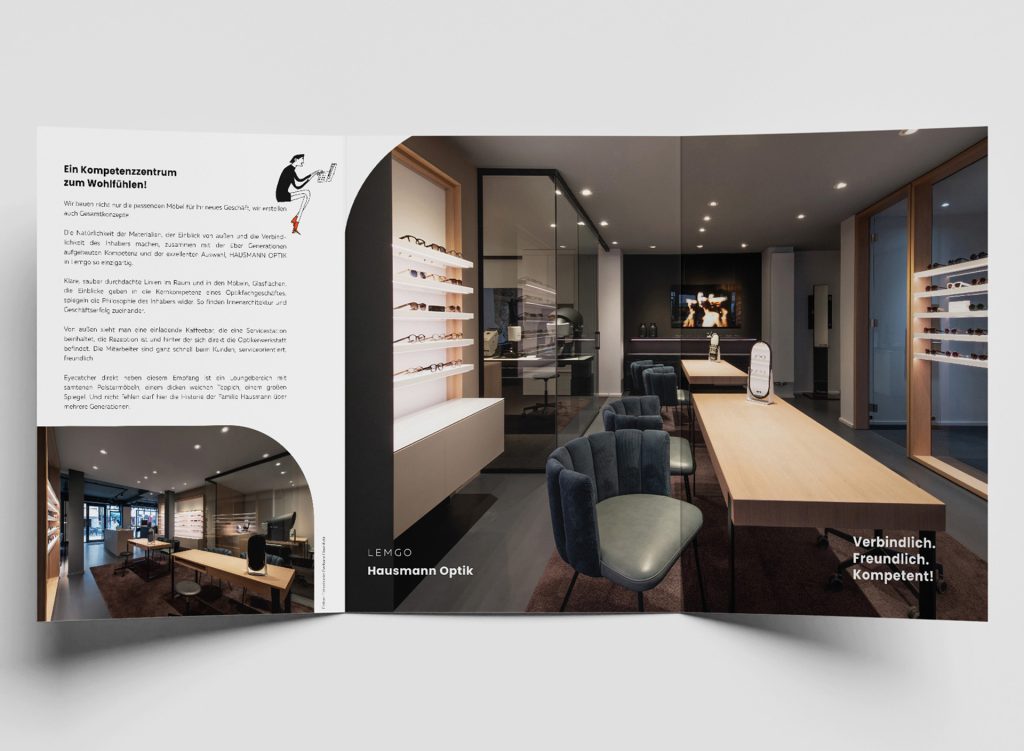 Moebel und Raum Faltblatt