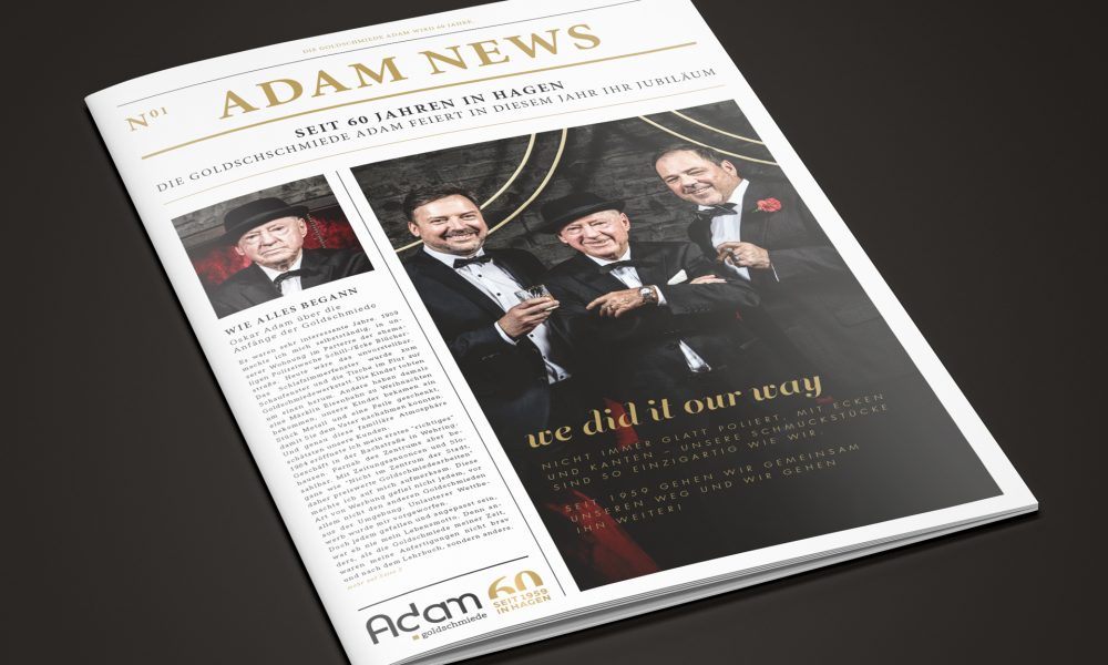 Goldschmiede Adam BroschuereJubilaeum