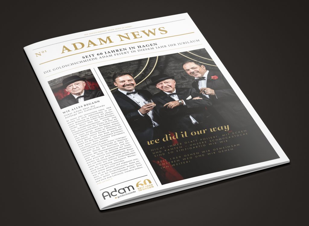 Goldschmiede Adam BroschuereJubilaeum