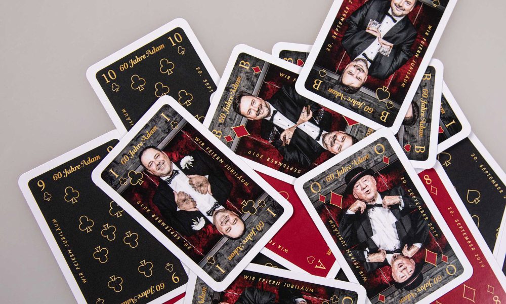 Goldschmiede Adam Jubilaeum Kartenspiel