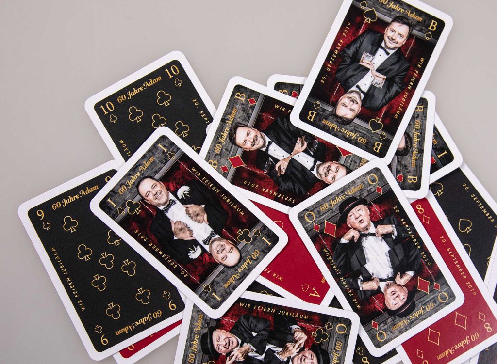 Goldschmiede Adam Jubilaeum Kartenspiel