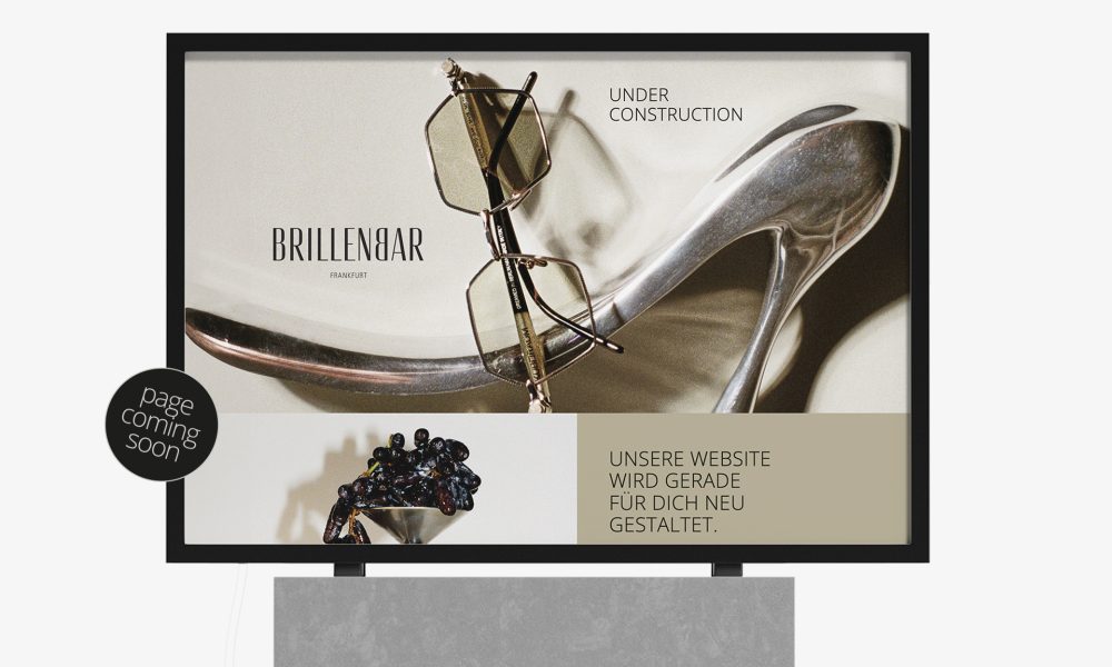 Brillenbar Website