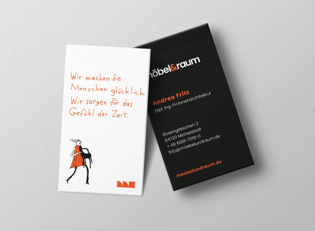 Moebel und Raum Visitenkarten